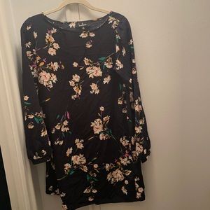 Lulus herbaceous babe floral print shift dress